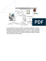 Relación de Falla y Error