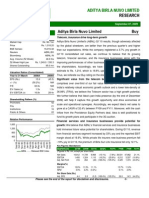 Aditya Birla Nuvo Limited: Research