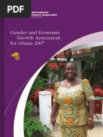 Download Gender and Economic Growth Assessment for Ghana 2007 by IFC Sustainability SN19894366 doc pdf