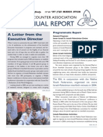 2004 Annual Report: A Letter From The Executive Director