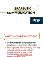 Therapeutic Communication Techniques