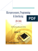 Microprocessors, Programming P, G G & Interfacing: DR Anita Agrawal Dr. Anita Agrawal
