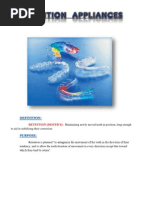 Retention Appliances