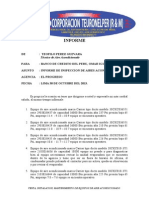 Informe de Inspeccion A Equipos de Aire Acondicionado Ag. Pro