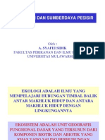 Ekosistem Dan Sumberdaya Pesisir