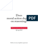 Does Moral Action Depend on Reasoning - John Templeton Foundation