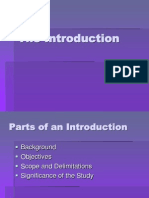 The Introduction (Thesis)