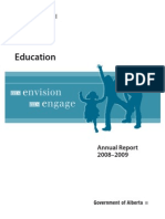 Education: Annual Report 2008-2009