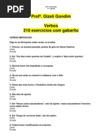 Download 210_EXERCICIOS_VERBOS_COM_GABARITO Prof Gizeli Costa by Gizeli Costa SN19898098 doc pdf