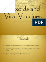 Toxoids and Viral Vaccines