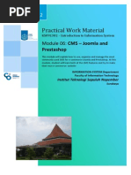 Modul Penggunaan CMS (Joomla, Wordpress, dll)