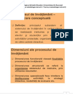 Seminar 1 - Procesul de Invatamant