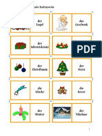 Domino Weihnachten