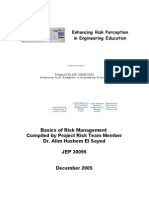Basics of Risk Management Final Course I