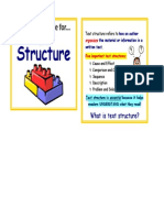 Text Structure Flip Book