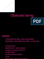 Obstruksi laring