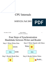 CPU Internals: SOEN228, Fall 2003