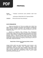 Proposal Tanah Wakaf Pdf