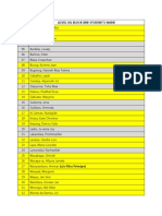 Level IV Block BBB Student List