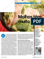 Revista Proteste - Teste Molhos para Salada (Setembrode 2012)