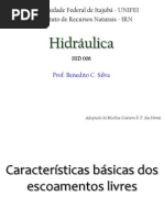 Aula 4HID006 - Escoamento livre - Introdução