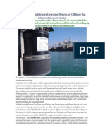 Sonardyne Installs Intruder Detection System on Offshore Rig