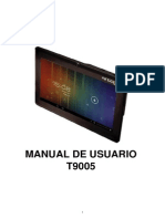 Manual Usuario T9005 Tablet