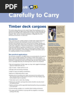 Timber Deck Cargoes