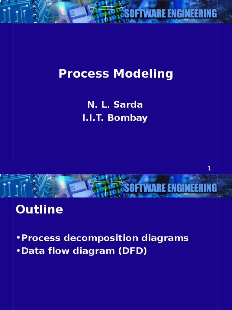 Process Modeling: N. L. Sarda I.I.T. Bombay | PDF | Computing ...