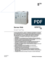 OZW772.250 Fiche Produit FR PDF