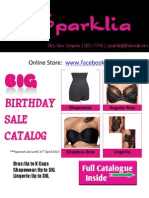 Sparklia's Birthday SALE Catalogue