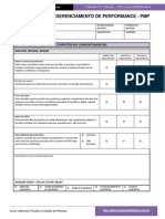 Formulario para Processo de Gerenciamento de Performance