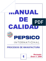 Manual de Calidad Volumen 1 Procesos de Manufactura Bebidas