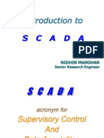 Introduction To: S C A D A