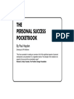 Personal Success Pocket Book