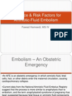 Obgyn embolism