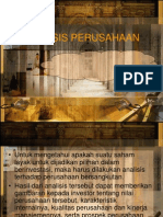 Analisis Perusahaan