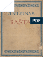 Biliūnas, J. - Raštai (1948)