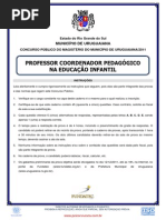 Professor Coordenador Pedag Gico Na Educa o Infantil