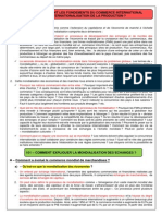 CHAP 10 - 101 - Comment expliquer la mondialisation des échanges (Cours Ter) (2012-2013)