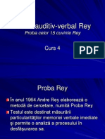 Testul Rey verbal