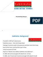 Subhiksha - Decision Analysis