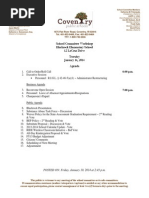 January 14 SC Agenda (BR)