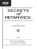 Secrets of Metaphysics - Edits