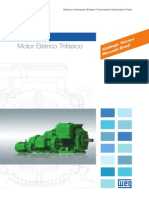 WEG w22 Motor Trifasico Tecnico Mercado Brasil 50023622 Catalogo Portugues BR PDF