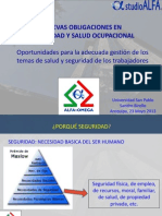 Nuevas Tendencias en Seguridad y Salud Ocupacional - UCSP - Mayo2013