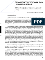 05 Reflexiones Sobre Inconstitucionalidad y Arbitraje