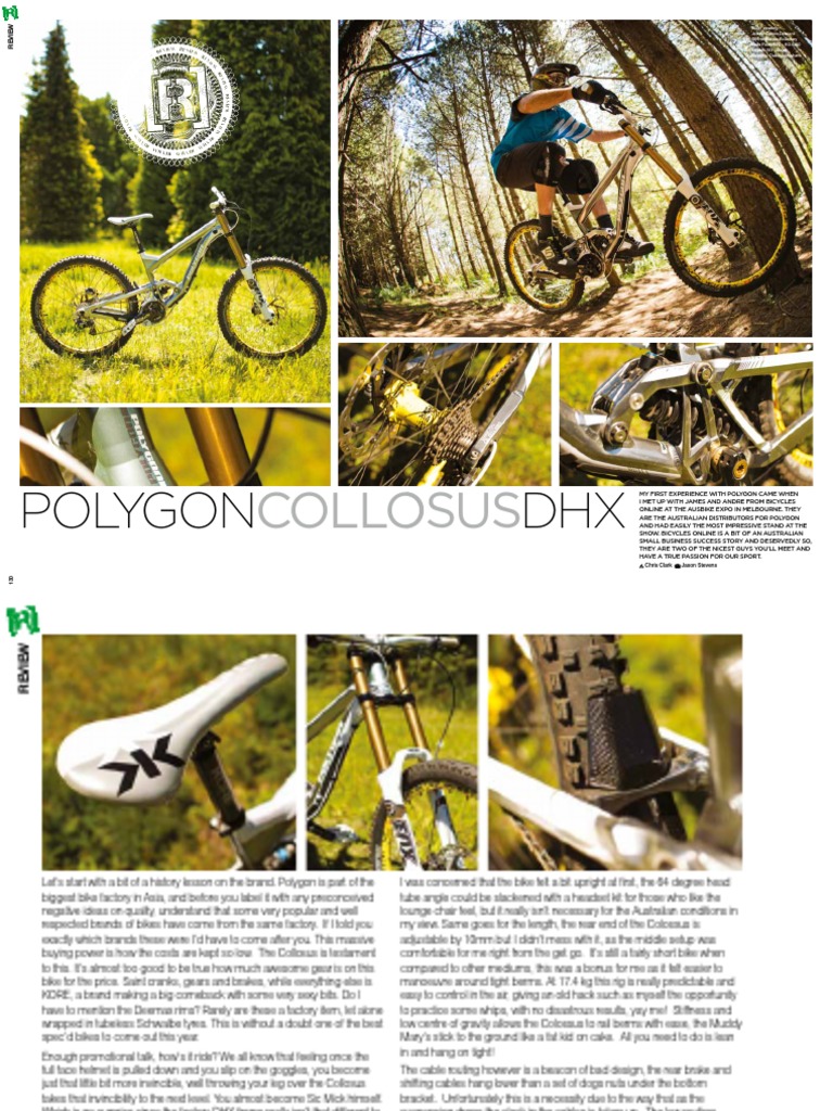 Revo Mag Polygon DHX Review | PDF | Road Transport | Land Vehicles