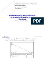 371112-mec_tec_1_-_02_Equilíbrio_de_corpos_submetidos_a_várias_forças_-_Exercícios_resolvidos_em_sala_[Modo_de_Compatibilidade]