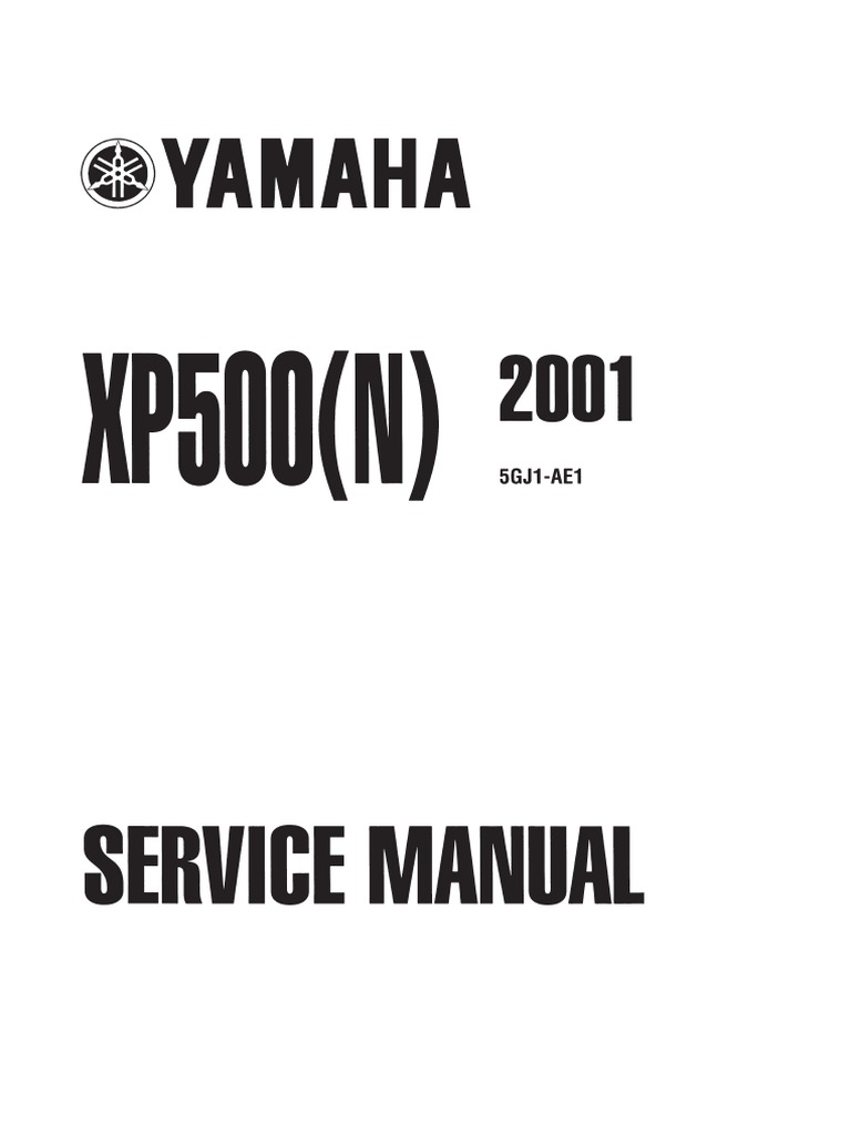 Yamaha XP500 TMAX | PDF